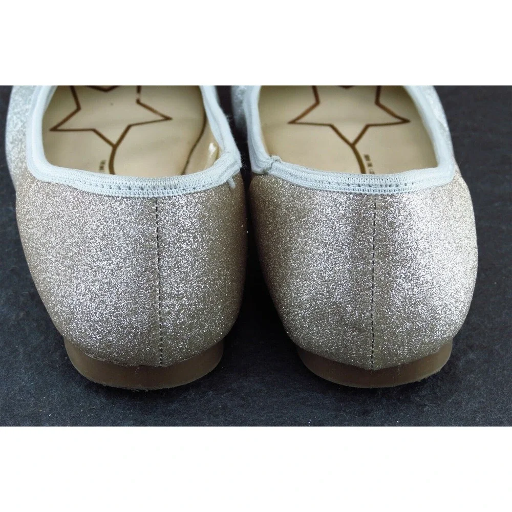 Circus by Sam Edelman Youth Girls Shoes Size 3 M Silver Ballet‎ Flats Synthetic